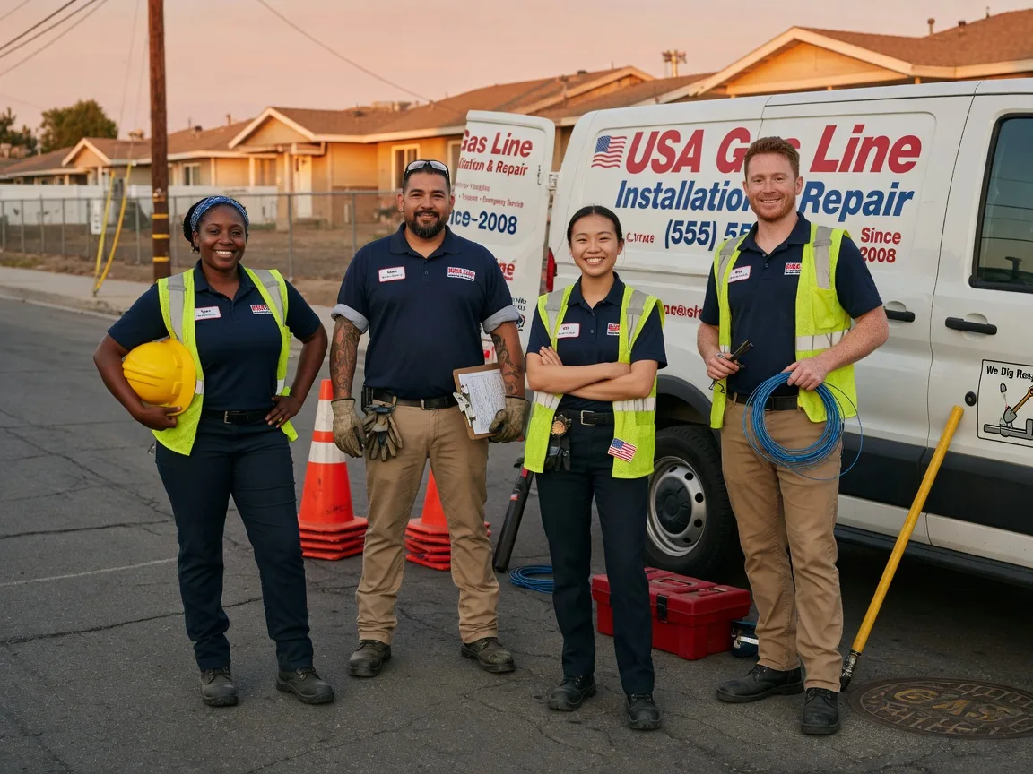 Gas Line Installation company in Ancona, IL